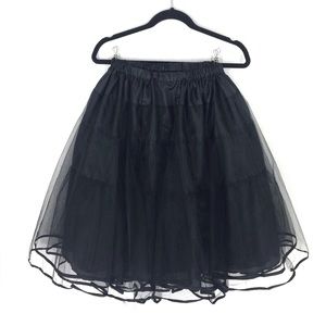 Belle Poque Black Crinoline Underskirt Lolita